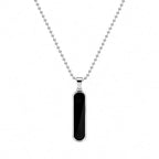 Bar Pendant Necklace - Stylish Stainless Steel