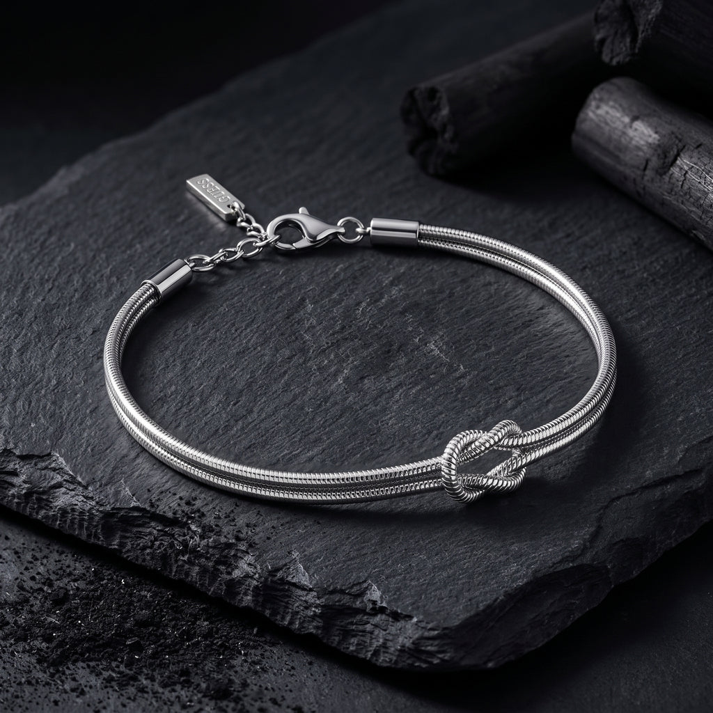 Love Knot Bracelet - Premium Unisex Stainless Steel Bracelet