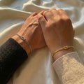 Couples Love Knot Bracelets ( Pack of Golden and Silver )