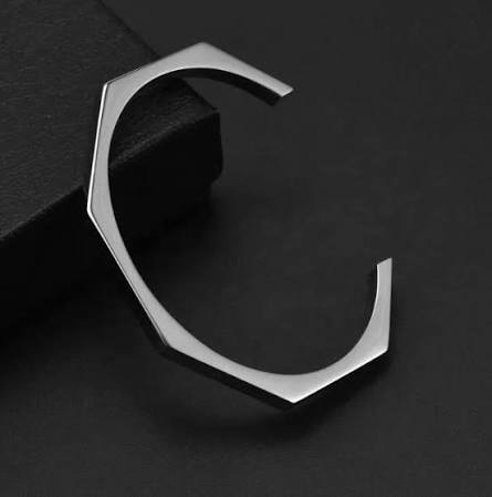 Hexagonal Premium Stainless Steel Bracelet