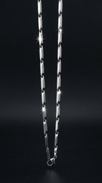 Rice Chain - Luxurious Silver Chain Necklace