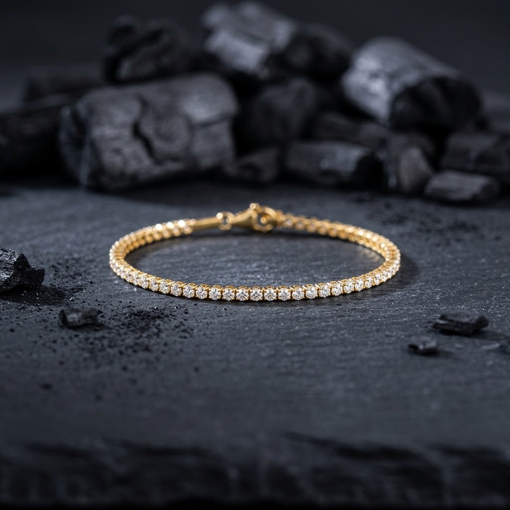 Sparkling Tennis Chain - Premium Stainless Steel Chain